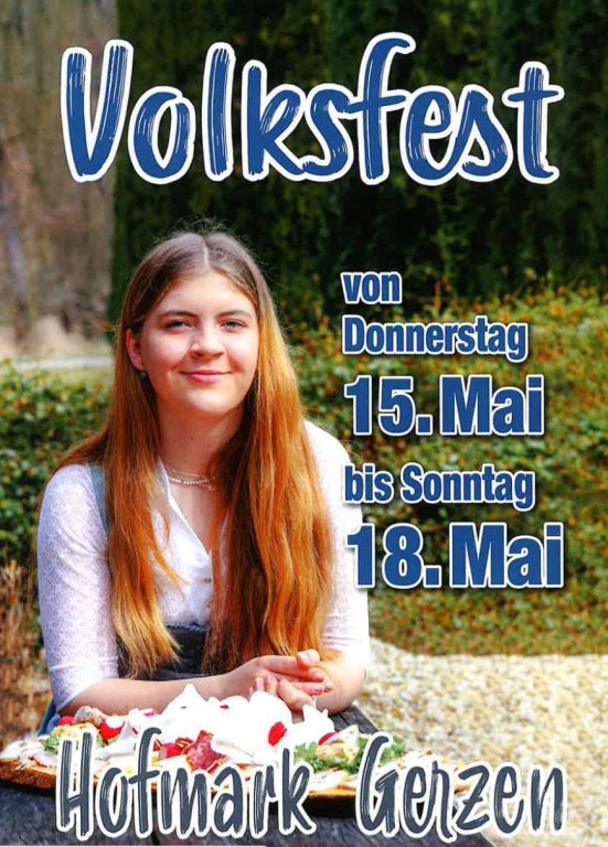 Volksfest Gerzen 2025